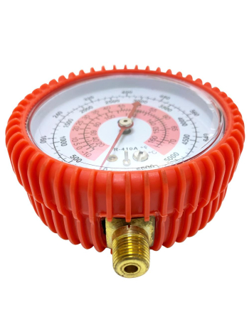Appli Parts Replacement Manifold Gauge for High Side R410 Pressure Scales KPa psi Temperature Scales Fahrenheit and Celsius 1/4in SAE APMG-GA1H