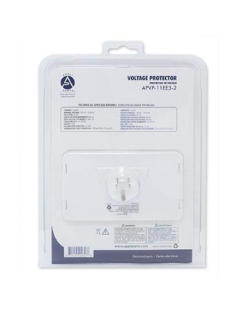 Appli Parts Multiple Voltage Surge Protector 120 V 50-60 Hz 12 Amp 140 joules APVP-11EE3-2