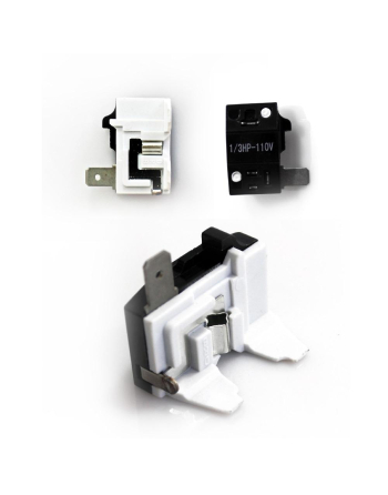 Appli Parts Overload PTC 1/3HP 110V APOP-131P, applied power 245W, overload current 10.00A, applied temperature 212F/752F, restored temperature 122F/176F