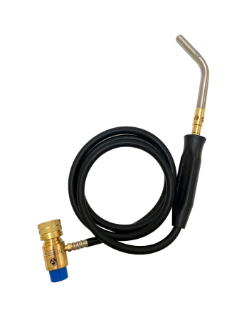 Appli Parts APHT-3W single burner hand torch with 5 ft hose and handle for soldering welding and brazing with map or propane fuel for HVAC and Plumbing 